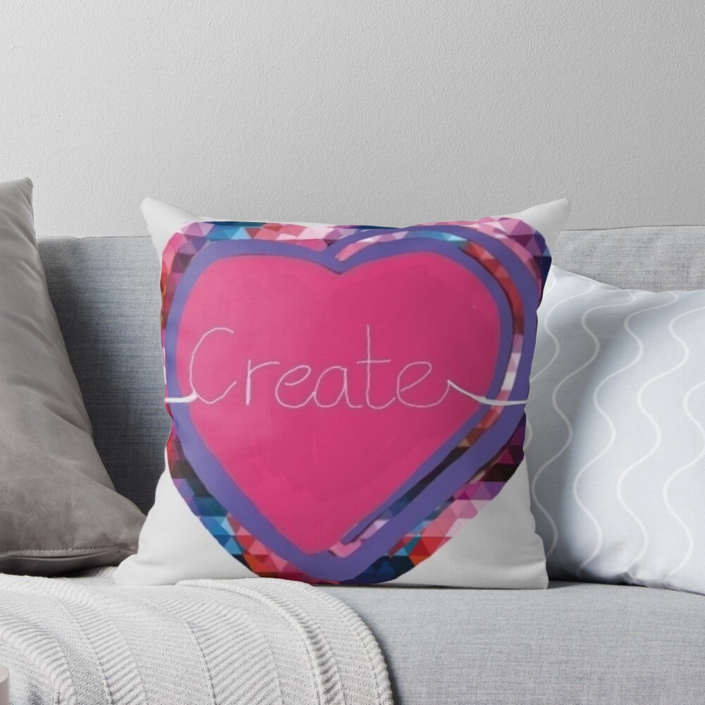 Item preview, Throw Pillow designed and sold by Creat1ngs.