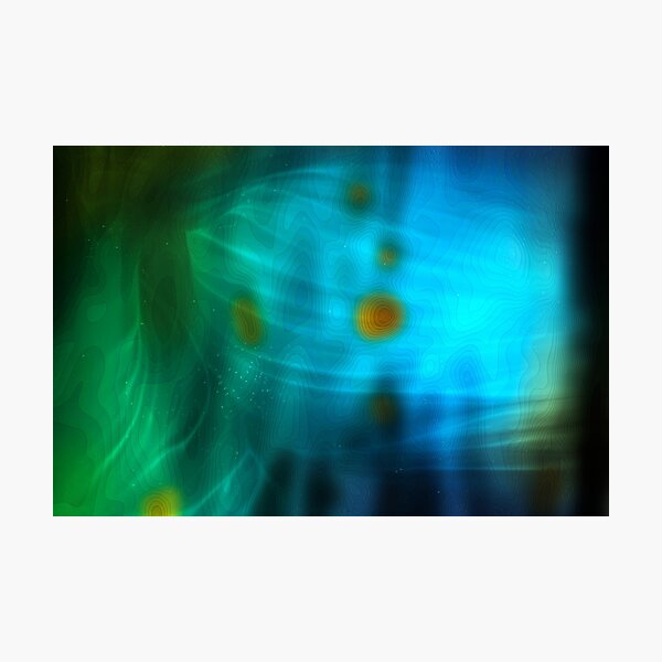 Emerald Amber Photographic Print