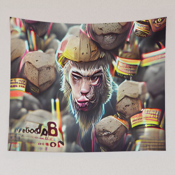 Item preview, Angry Baboons designed and sold by ybaltaci.
