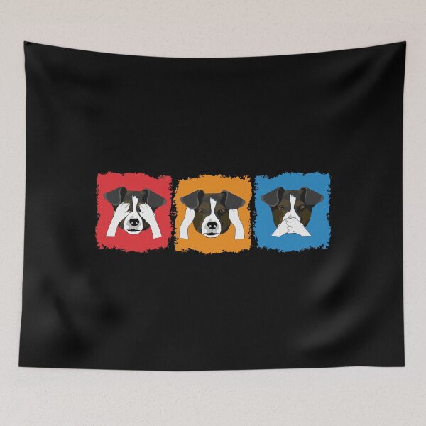 Item preview, Three wise dogs designed and sold by lujrdesigns.