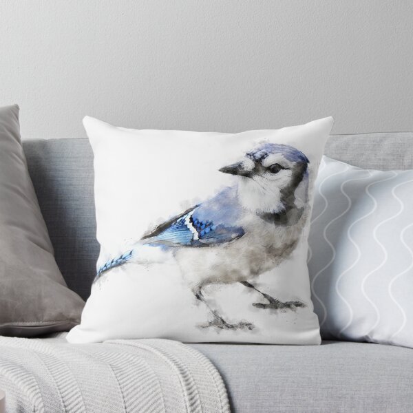 Artikelvorschau, Blue Jay-Aquarell-Grafik entworfen und verkauft von Typeglyphs.