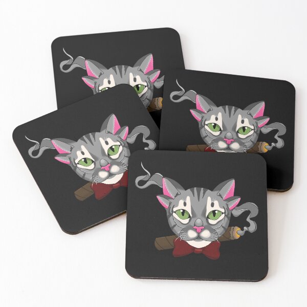 Item preview, Neotraditional 2-eared Cat  designed and sold by Hooked on Brooke.
