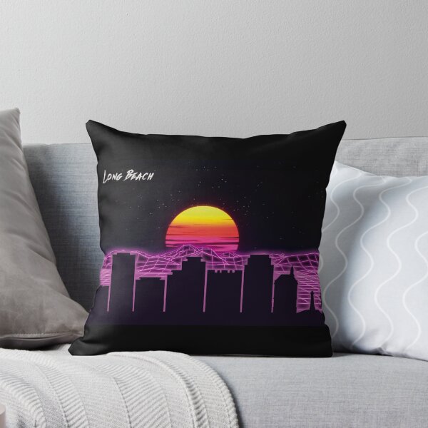 Item preview, Noches de neón del horizonte de Long Beach designed and sold by DFerraz.