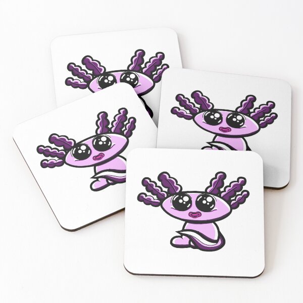 Item preview, Pink and Purple Baby Axolotl designed and sold by JulesNeerg.