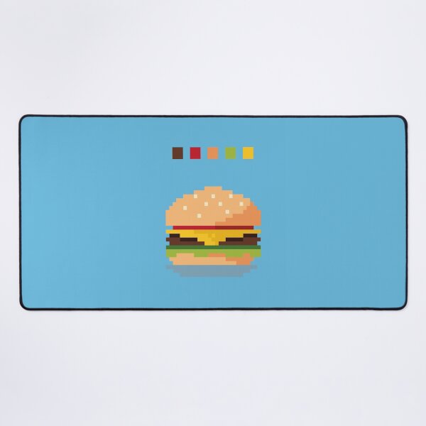 Item preview, pixel burger designed and sold by frangipanms.