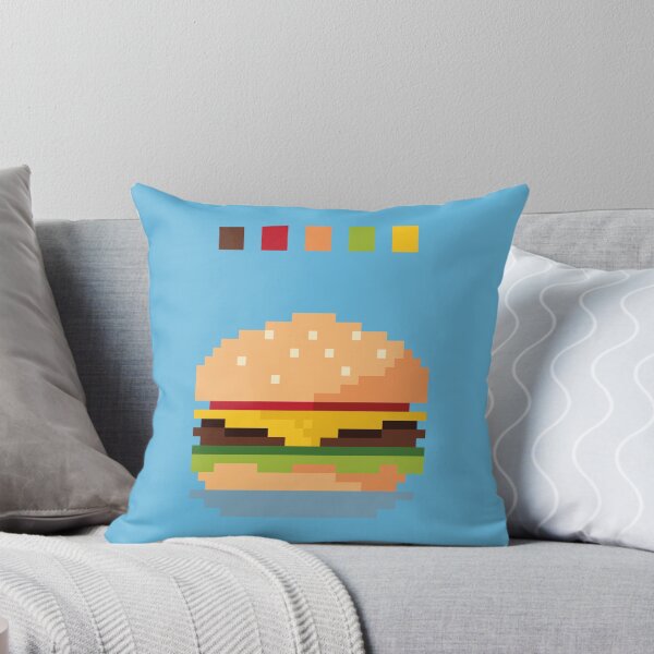 Item preview, pixel burger designed and sold by frangipanms.