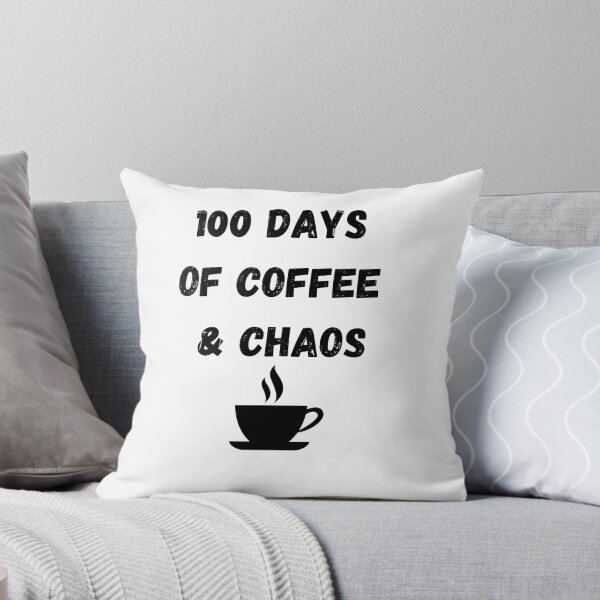 Item preview, 100 DAYS OF COFFEE AND CHAOS designed and sold by MEDI SHOP.