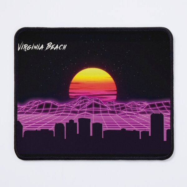 Item preview, Virginia Beach Skyline Neon Nights designed and sold by DFerraz.