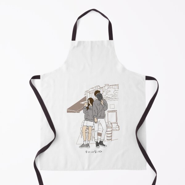 Item preview, Cute Korean Couples Sweet Romantic 우리 사귑니다 Love Oppa 오빠 designed and sold by OakTreeDesign.