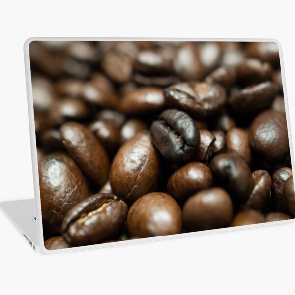 Coffee Bean Close-up Laptop Skin