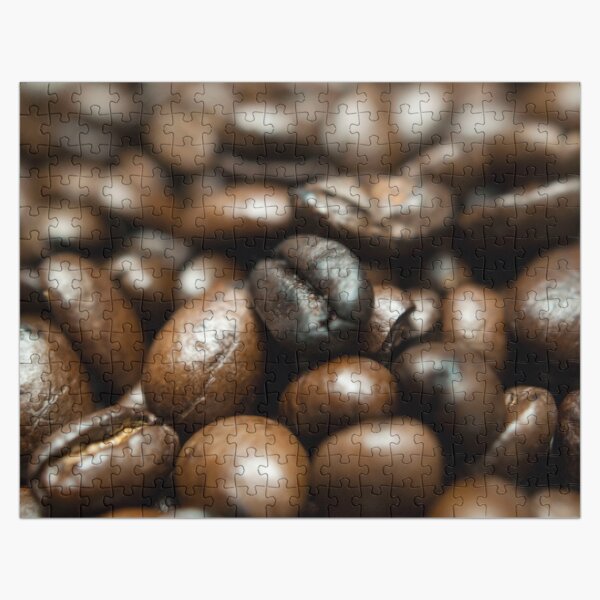 Coffee Bean Close-up Jigsaw Puzzle