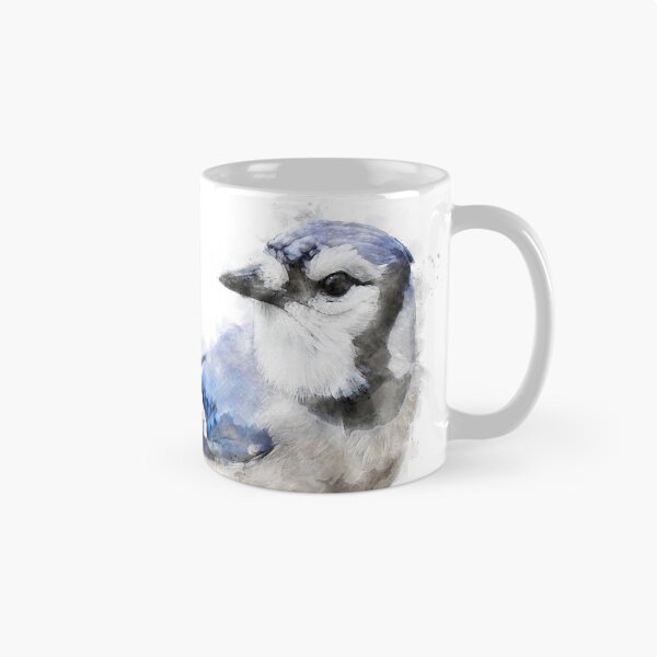 Artikelvorschau, Blue Jay-Aquarell-Grafik entworfen und verkauft von Typeglyphs.