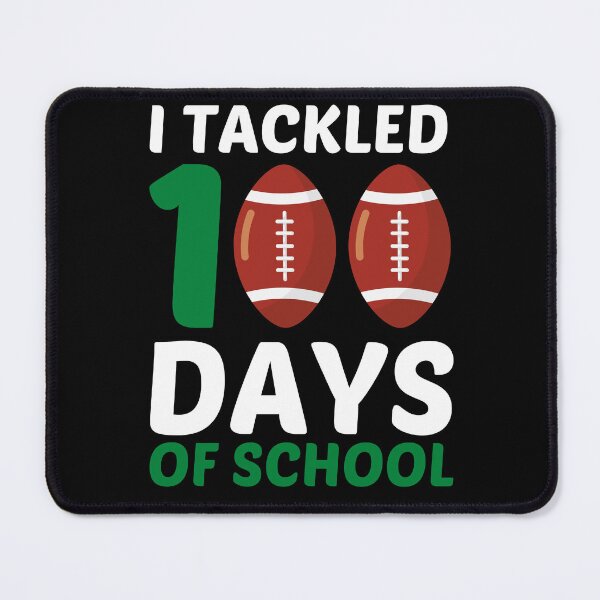 Item preview, Tackled 100 Days Of School Football 100th Day Gifts Boys designed and sold by EyanShop.