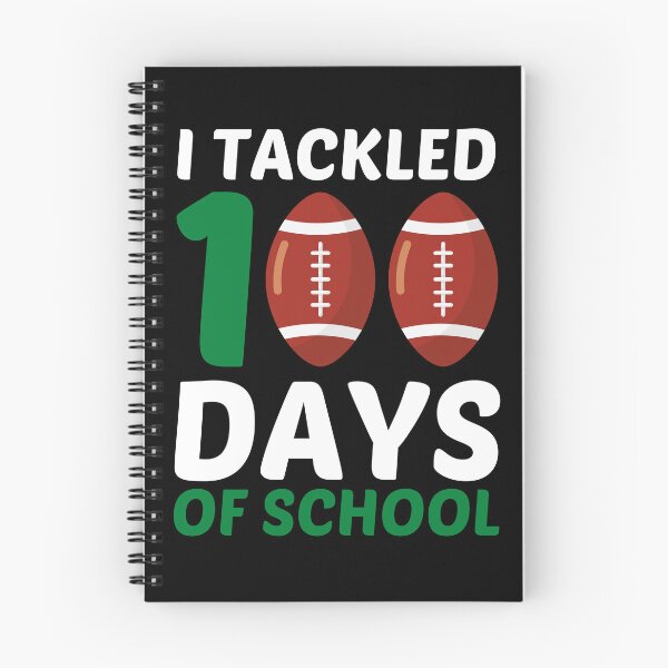 Item preview, Tackled 100 Days Of School Football 100th Day Gifts Boys designed and sold by EyanShop.