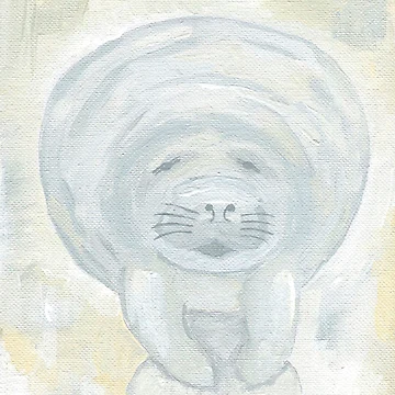 Artwork thumbnail, Manatee Abstract by BissyCollective