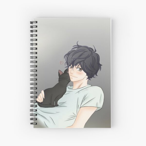 Ao Haru Ride Blue Spring Ride Spiral Notebook for Sale by NormaBrown1