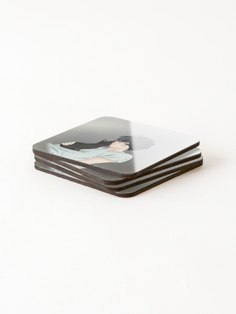 Thumbnail 4 of 5, Coasters (Set of 4), Ao Haru Ride Blue Spring Ride designed and sold by NormaBrown1.