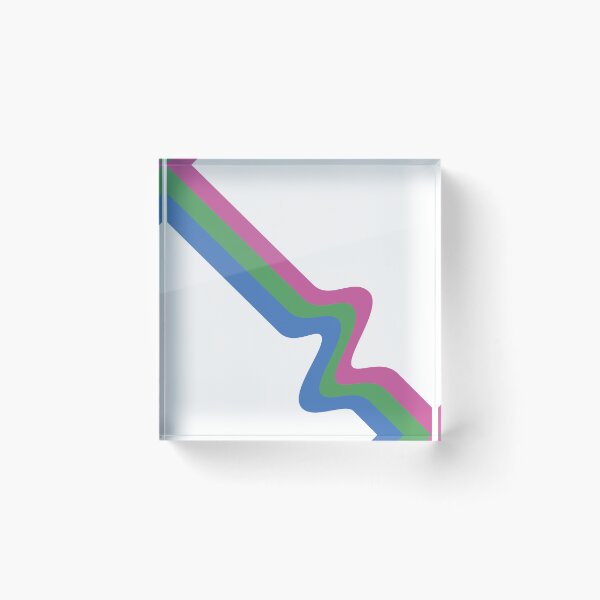 Item preview, Pride Squiggle Poly designed and sold by LutherOfNttngHm.
