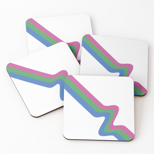 Item preview, Pride Squiggle Poly designed and sold by LutherOfNttngHm.