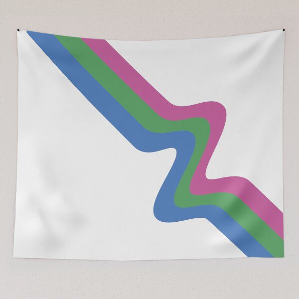 Item preview, Pride Squiggle Poly designed and sold by LutherOfNttngHm.