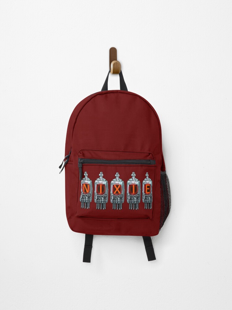 Thumbnail 1 of 3, Backpack, NIXIE TUBES designed and sold by sandpiperstudio.