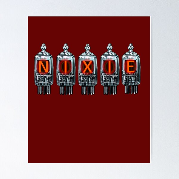 Item preview, NIXIE TUBES  designed and sold by sandpiperstudio.