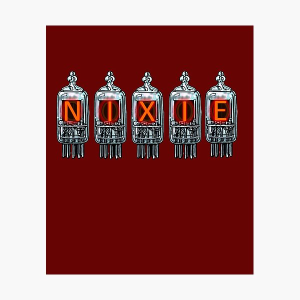 Item preview, NIXIE TUBES  designed and sold by sandpiperstudio.