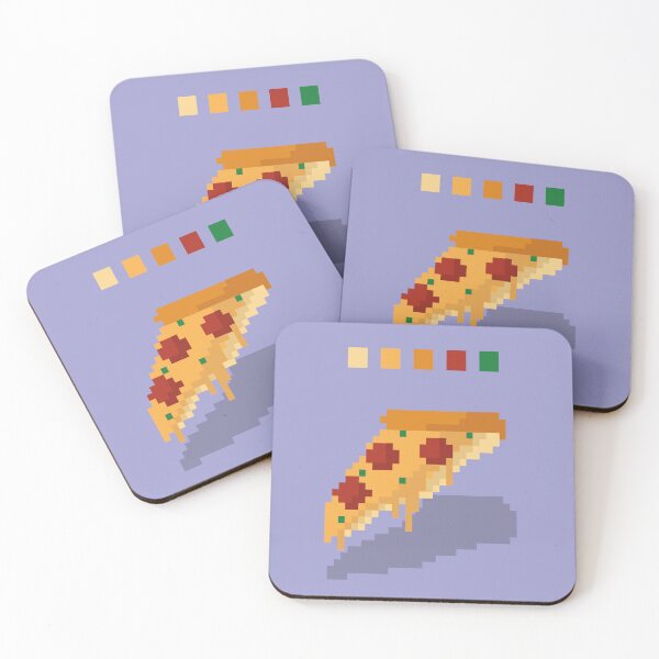 Item preview, pixel pizza designed and sold by frangipanms.