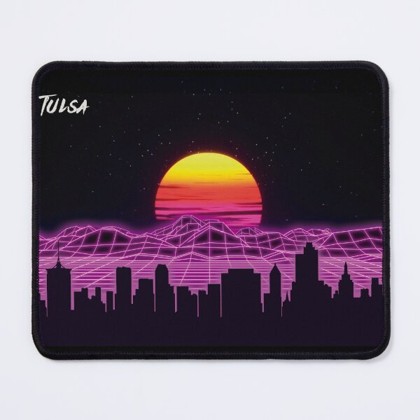 Artikelvorschau, Neonnächte der Skyline von Tulsa entworfen und verkauft von DFerraz.