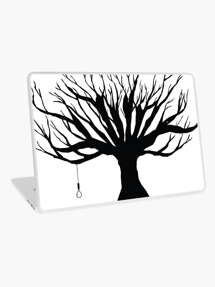Black Tree With Noose Laptop Skin for Sale by TortillaChief