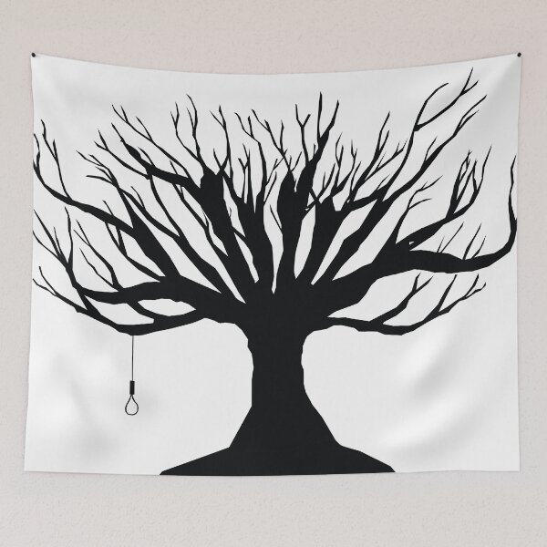 Item preview, Black Tree With Noose designed and sold by TortillaChief.