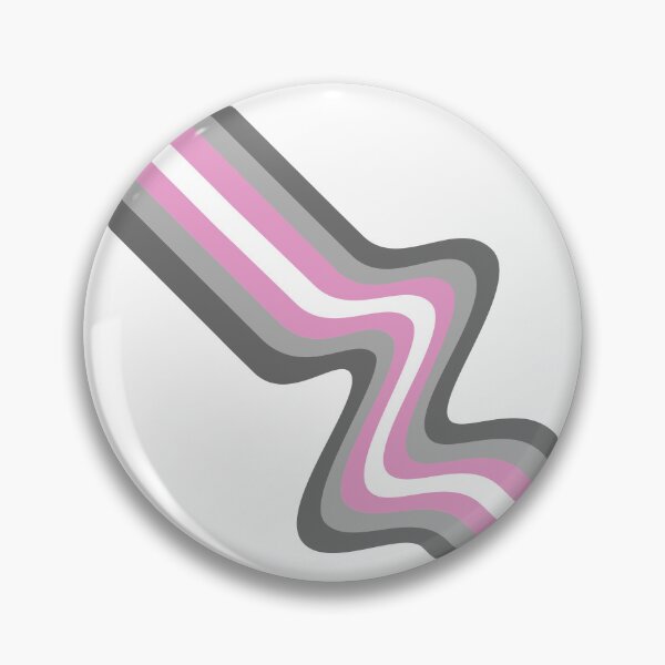 Item preview, Pride Squiggle Demigirl designed and sold by LutherOfNttngHm.