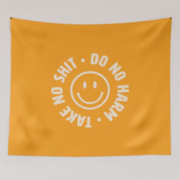 Item preview, Do no harm, take no shit - yellow designed and sold by monsteramadness.