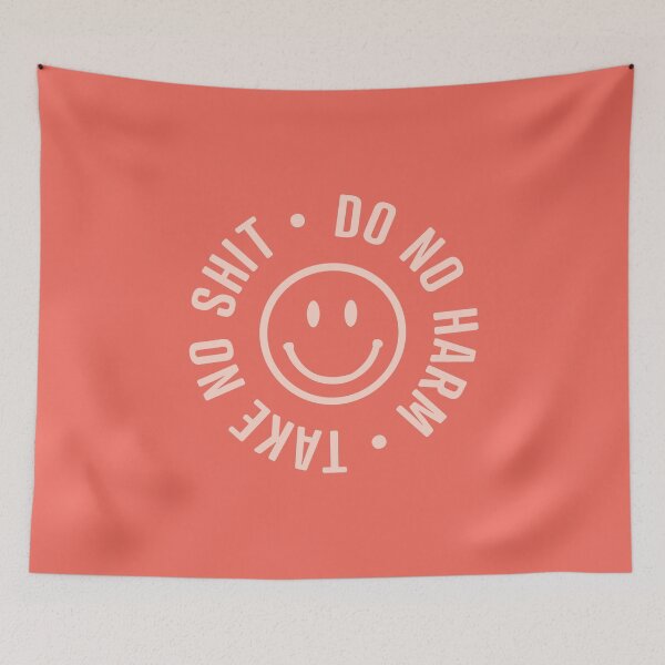 Item preview, Do no harm, take no shit - pink designed and sold by monsteramadness.
