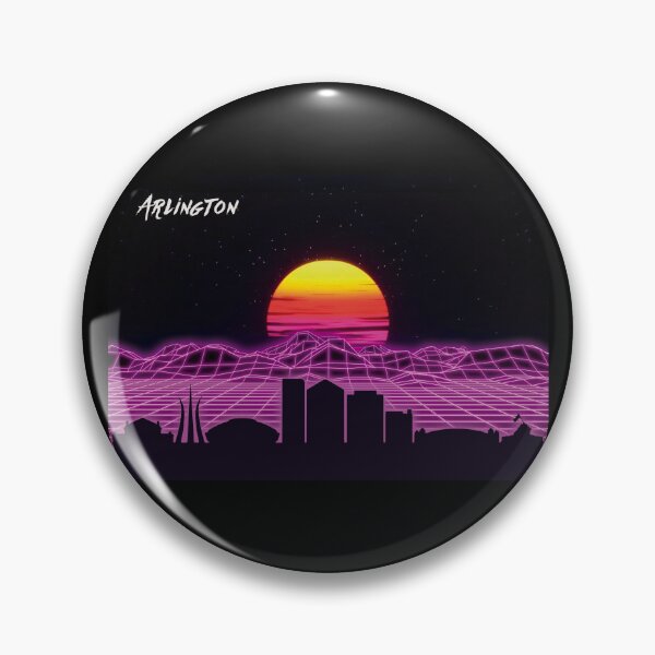 Item preview, Arlington Skyline Neon Nights designed and sold by DFerraz.