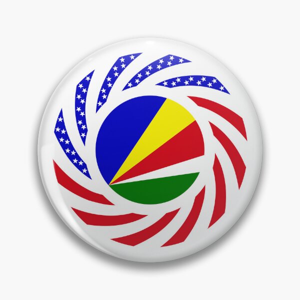 Item preview, Seychellois American Multinational Patriot Flag Series designed and sold by Carbon-Fibre Media.