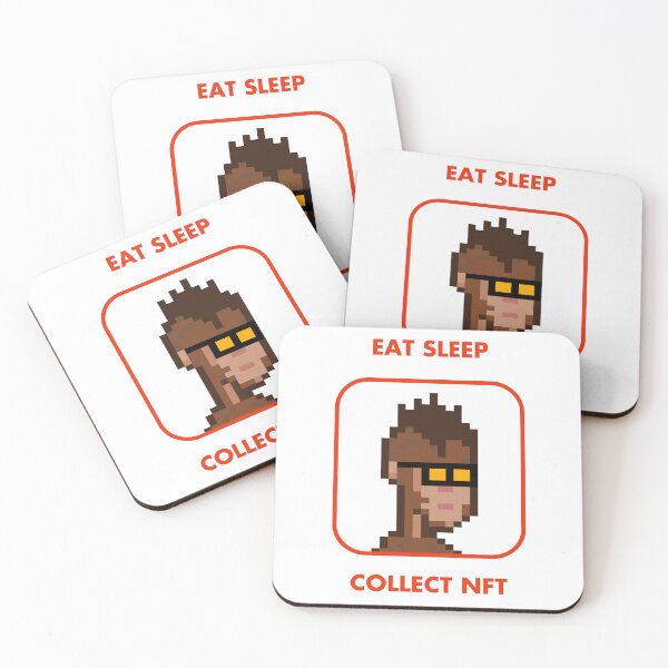Item preview, Eat Sleep Collect NFT Monkey #37 designed and sold by patricklevar.