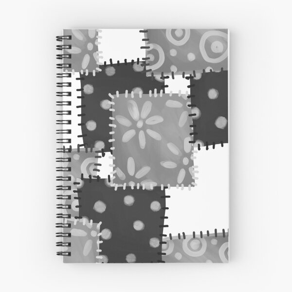 Item preview, Monochrome Quilted Pattern designed and sold by Orangegrph.