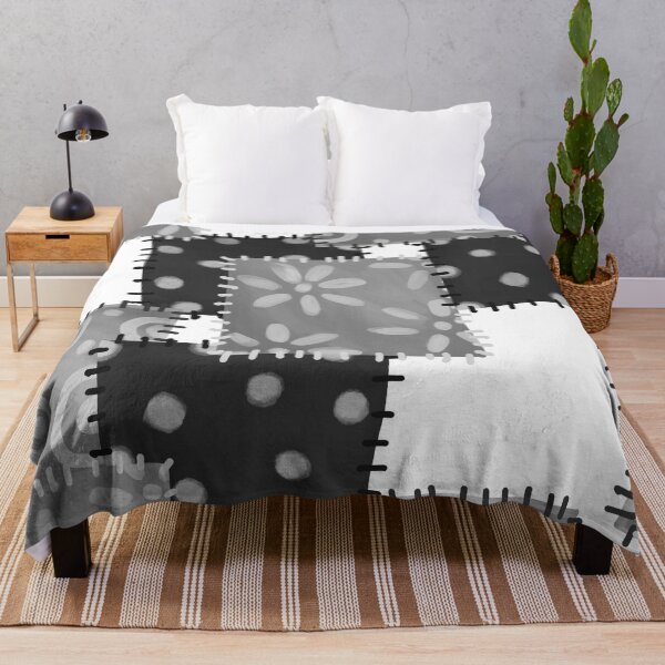 Item preview, Monochrome Quilted Pattern designed and sold by Orangegrph.