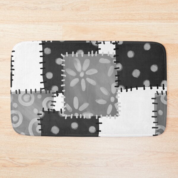 Item preview, Monochrome Quilted Pattern designed and sold by Orangegrph.