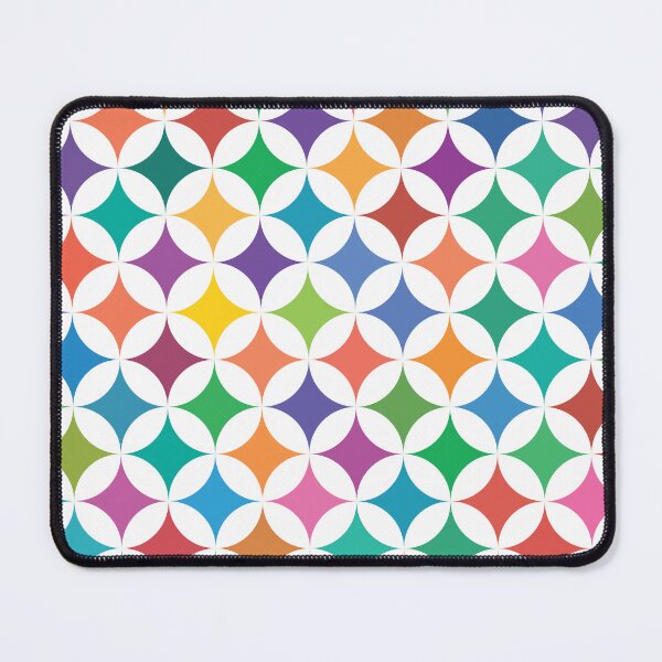 Item preview, Geometric Star Pattern - Rainbow #795 designed and sold by Natural Collective.