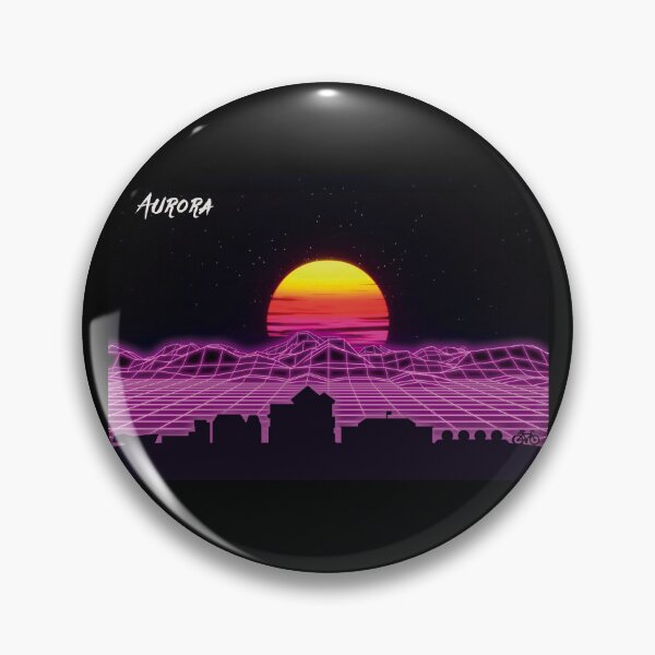 Item preview, Aurora Skyline Neon Nights designed and sold by DFerraz.