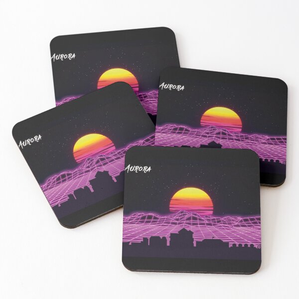 Item preview, Aurora Skyline Neon Nights designed and sold by DFerraz.