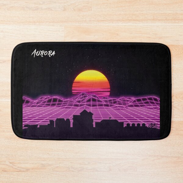 Item preview, Aurora Skyline Neon Nights designed and sold by DFerraz.
