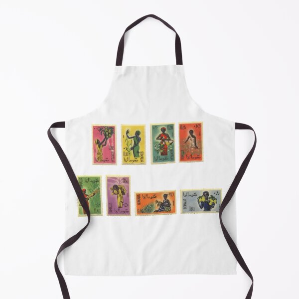 Item preview, Somalia - Harvesting Fruit 1961 designed and sold by VintageSomalia.