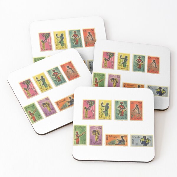 Item preview, Somalia - Harvesting Fruit 1961 designed and sold by VintageSomalia.
