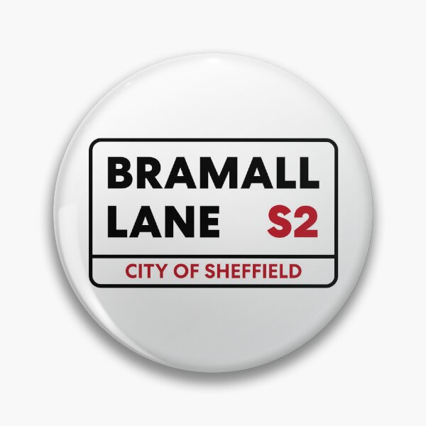 Aperçu de l'œuvre Plaque de rue Sheffield United Bramall Lane S2 créée et vendue par spmdesigns.
