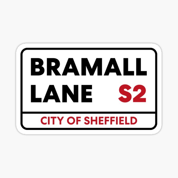 STREET SIGN Sheffield United F.C Personalised Mouse Mat 