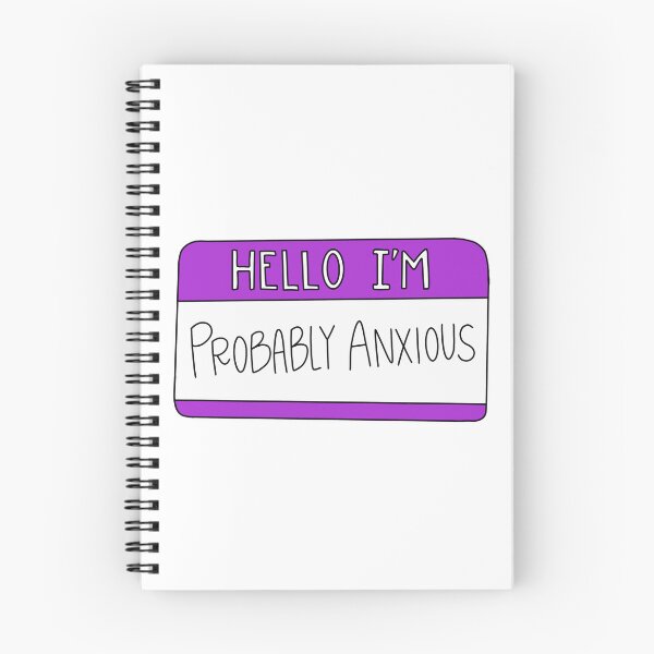 Item preview, Hello I’m probably anxious  designed and sold by jhbirdcreates.