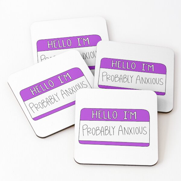 Item preview, Hello I’m probably anxious  designed and sold by jhbirdcreates.